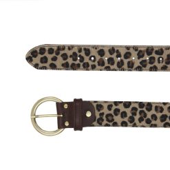 Ceintures | JULES & JENN Ceinture Boheme Cuir Leopard