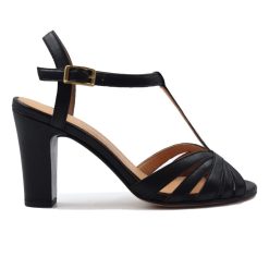 Sandales | JULES & JENN Sandales Talon Brides Cuir Noir