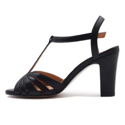 Sandales | JULES & JENN Sandales Talon Brides Cuir Noir