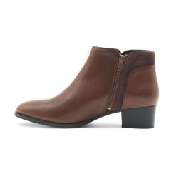 Bottines & Bottes | JULES & JENN Bottines Moyen Talon Cuir Camel