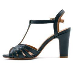 Sandales | JULES & JENN Sandales Talon Brides Cuir Vert