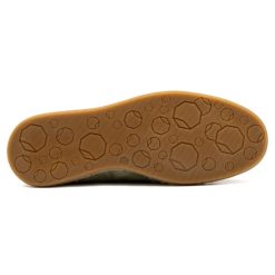 Mocassins | JULES & JENN Mocassins Espadrille Cuir Daim Kaki