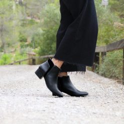 Bottines & Bottes | JULES & JENN Bottines Moyen Talon Cuir Noir