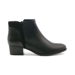 Bottines & Bottes | JULES & JENN Bottines Moyen Talon Cuir Noir