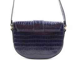 Sacs A Main | JULES & JENN Sac Boucle Cuir Imprime Bleu Bleu Marine