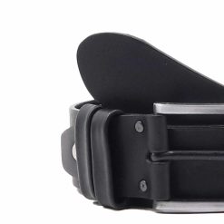 Ceintures | JULES & JENN Ceinture Casual Cuir Noir