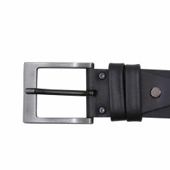 Ceintures | JULES & JENN Ceinture Casual Cuir Noir