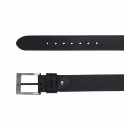 Ceintures | JULES & JENN Ceinture Casual Cuir Noir