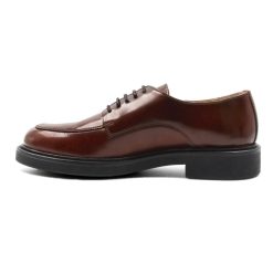 Mocassins & Derbies | JULES & JENN Derbies Cuir Brillant Cognac