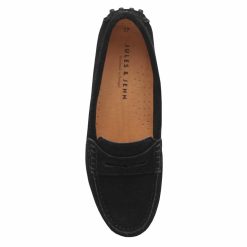 Mocassins & Derbies | JULES & JENN Mocassins Cuir Daim Noir