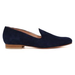 Ballerines & Slippers | JULES & JENN Slippers Classiques Daim Bleu