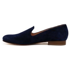 Ballerines & Slippers | JULES & JENN Slippers Classiques Daim Bleu