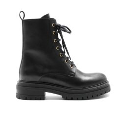 Bottines & Bottes | JULES & JENN Bottines Ranger Crantees Cuir Noir