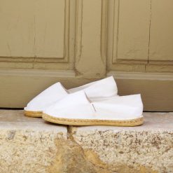 Espadrilles | JULES & JENN Espadrilles Toile Coton Blanc