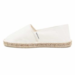 Espadrilles | JULES & JENN Espadrilles Toile Coton Blanc