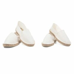 Espadrilles | JULES & JENN Espadrilles Toile Coton Blanc