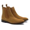 Boots | JULES & JENN Chelsea Boots Cuir Daim Camel