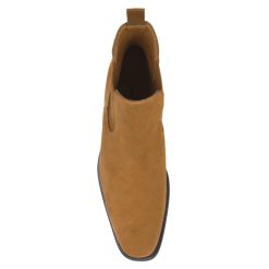 Boots | JULES & JENN Chelsea Boots Cuir Daim Camel