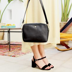 Sacs A Main | JULES & JENN Sac Gabrielle Cuir Noir