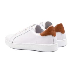 Baskets | JULES & JENN Tennis Lacet Cuir Blanc