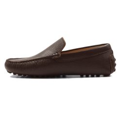 Mocassins | JULES & JENN Mocassins Cuir Graine Marron