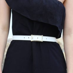 Ceintures | JULES & JENN Ceinture Mademoiselle Cuir Blanc