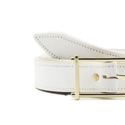 Ceintures | JULES & JENN Ceinture Mademoiselle Cuir Blanc