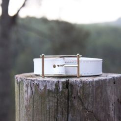 Ceintures | JULES & JENN Ceinture Mademoiselle Cuir Blanc