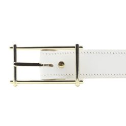 Ceintures | JULES & JENN Ceinture Mademoiselle Cuir Blanc