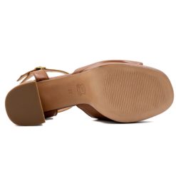 Sandales | JULES & JENN Sandales Plateforme Cuir Camel