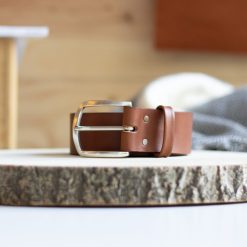 Ceintures | JULES & JENN Ceinture Paris Cuir Cognac