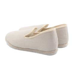 Charentaises | JULES & JENN Charentaises Tradition Blanc Beige Blanc/Beige