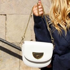 Sacs A Main | JULES & JENN Mini Sac Cuir Blanc