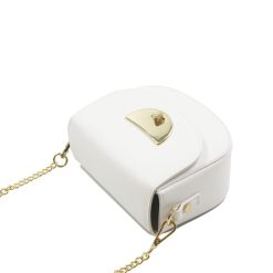 Sacs A Main | JULES & JENN Mini Sac Cuir Blanc