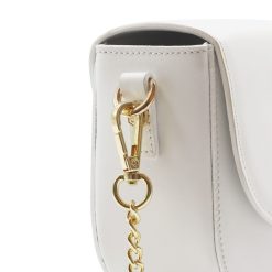 Sacs A Main | JULES & JENN Mini Sac Cuir Blanc