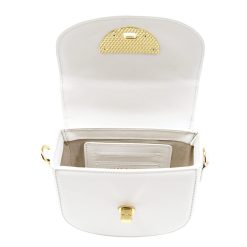 Sacs A Main | JULES & JENN Mini Sac Cuir Blanc