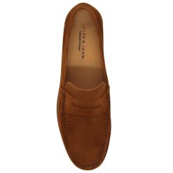 Mocassins | JULES & JENN Mocassins Urbains Cuir Daim Cognac