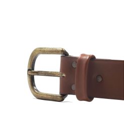 Ceintures | JULES & JENN Ceinture Milan Cuir Cognac