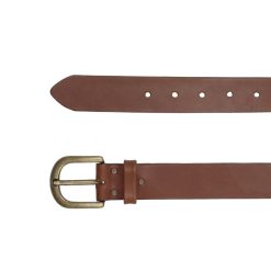 Ceintures | JULES & JENN Ceinture Milan Cuir Cognac