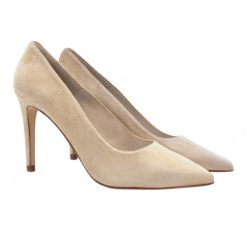 Escarpins | JULES & JENN Escarpins Cuir Daim Beige