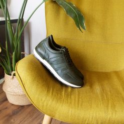 Baskets | JULES & JENN Sneakers Cuir Vert