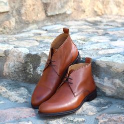 Boots | JULES & JENN Desert Boots Cuir Cognac