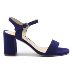 Sandales | JULES & JENN Sandales A Talon Cuir Daim Bleu