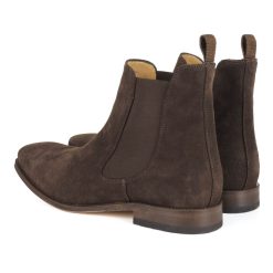 Boots | JULES & JENN Chelsea Boots Cuir Daim Marron