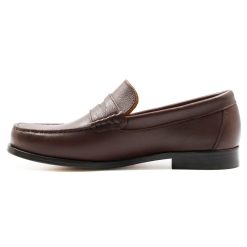 Mocassins | JULES & JENN Mocassins Urbains Cuir Graine Marron