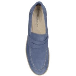 Mocassins | JULES & JENN Mocassins Espadrilles Cuir Bleu