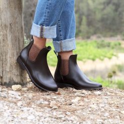 Bottines & Bottes | JULES & JENN Bottines De Pluie Marron Bronze Marron/Bronze