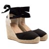 Sandales | JULES & JENN Espadrilles Compensees Recyclees Noir