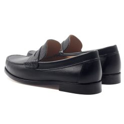 Mocassins | JULES & JENN Mocassins Urbains Cuir Graine Noir