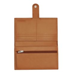 Petite Maroquinerie | JULES & JENN Portefeuille & Porte-Chequier Cuir Camel